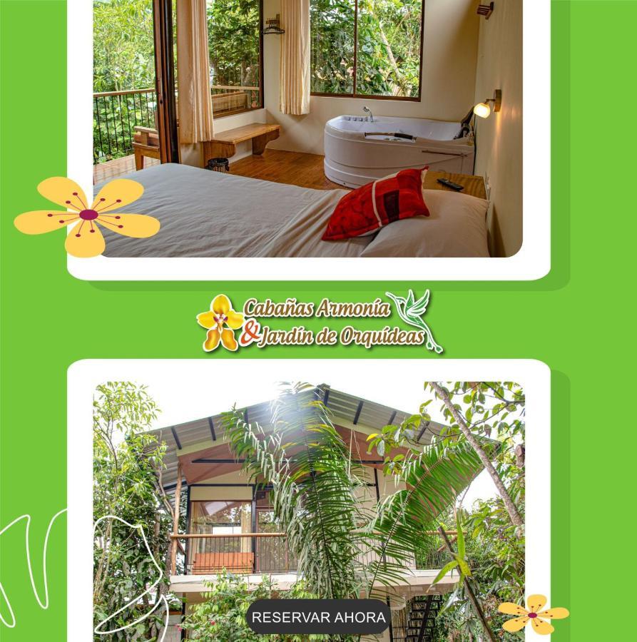 Cabanas Armonia Y Jardin De Orquideas Міндо Екстер'єр фото